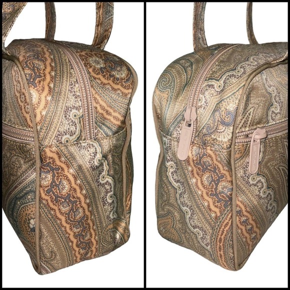 Etro Paisley Canvas Shoulder Bag - Picture 4 of 15